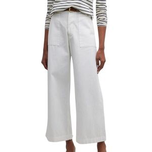 Nili Lotan Leon Boy Pants - White sz 2